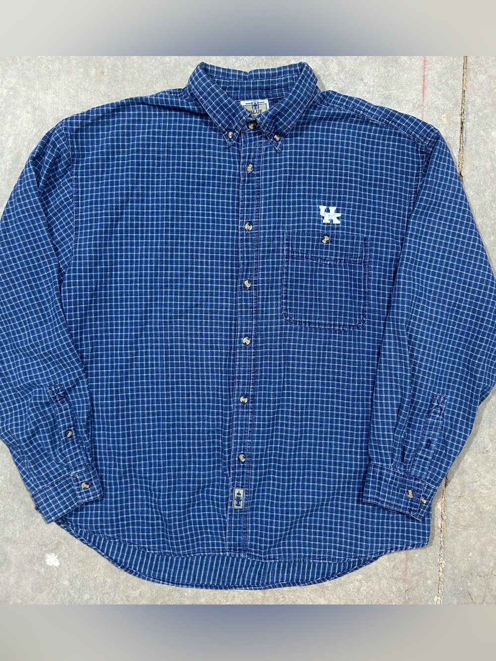 Kentucky Wildcats Plaid Flannel Men’s 2XL